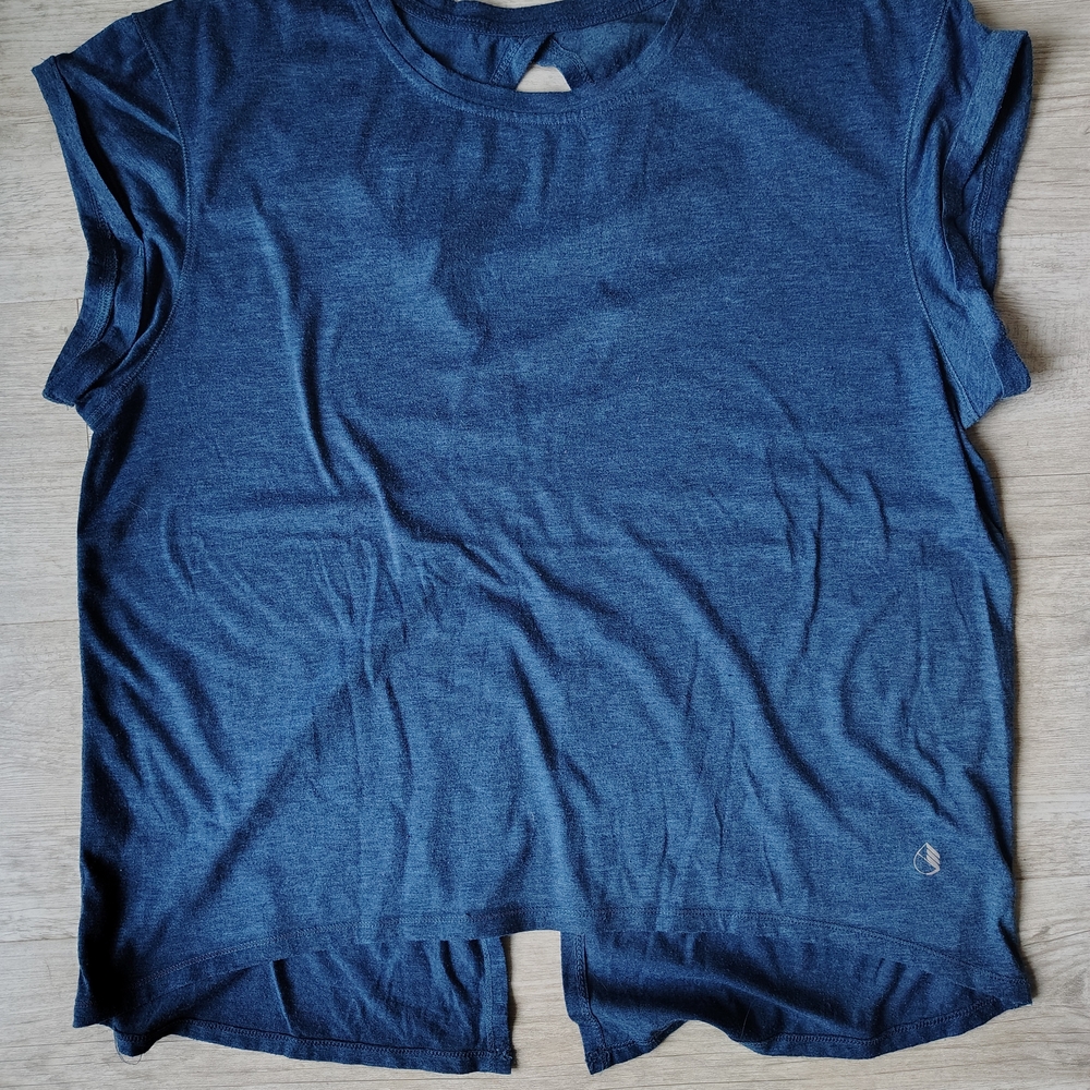 Blue Short Sleeve Top | Size M